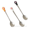 Pet Can Cat Food Spoon Stainless Steel Durable